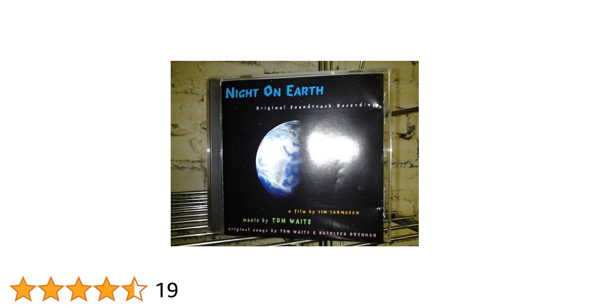 ※廃盤　トム・ヒドルストン　朗読　読み聞かせ　CD 007 Amazon.co.jp: Night On Earth: Original Soundtrack Recording